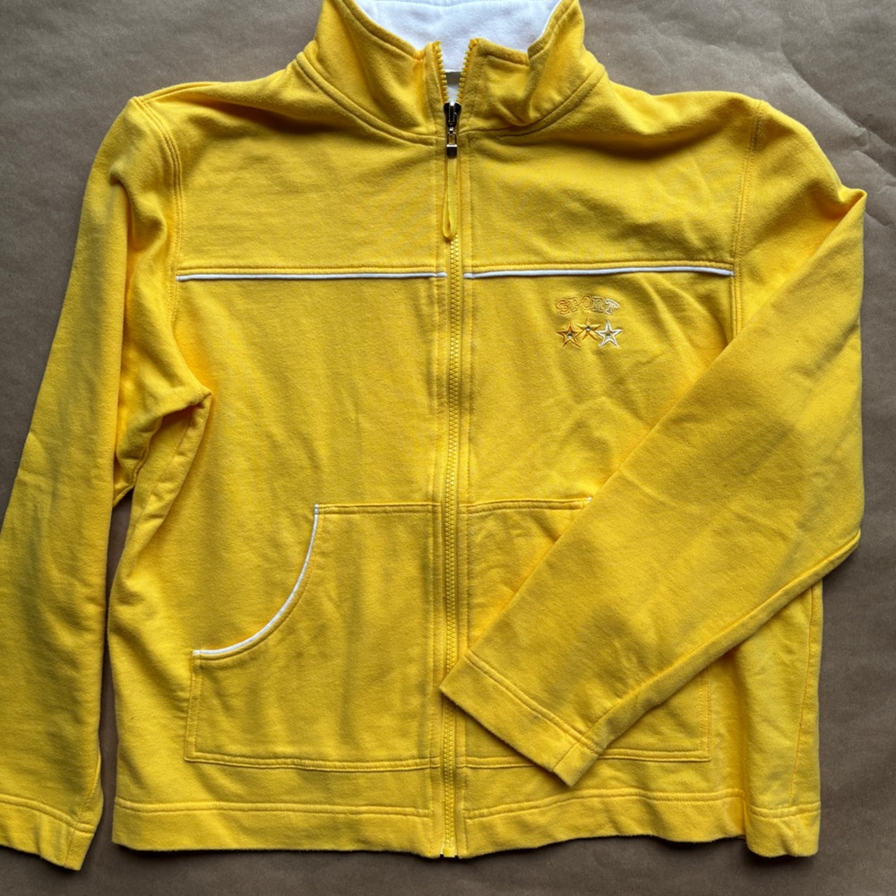Lee Kids Yellow Zip-Up Jacket